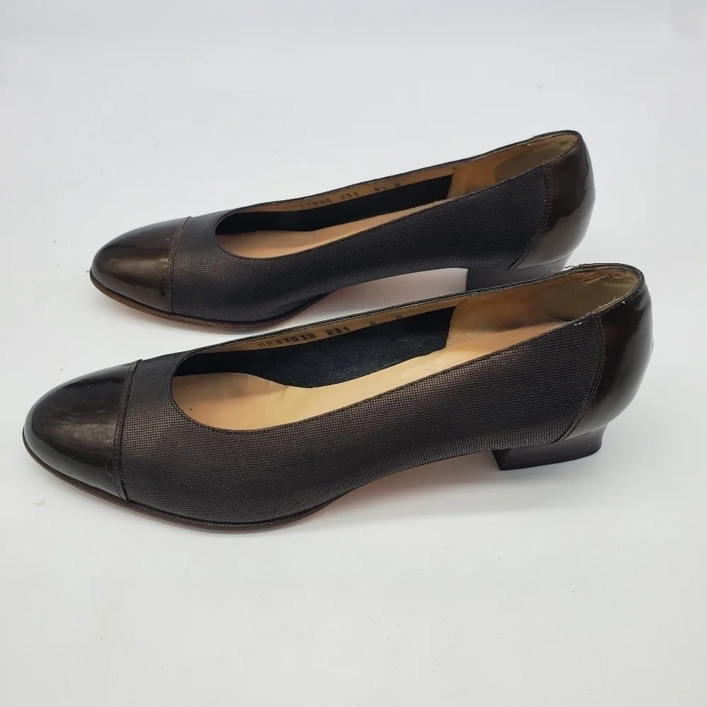 Salvatore Ferragamo Shoes Women's 8.5 B Boutique Luxury Slip-On Heels